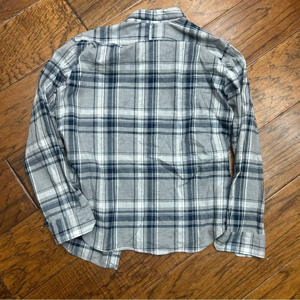 Banana‎ Republic luxe flannel Men's Camden fit Plaid Shirt